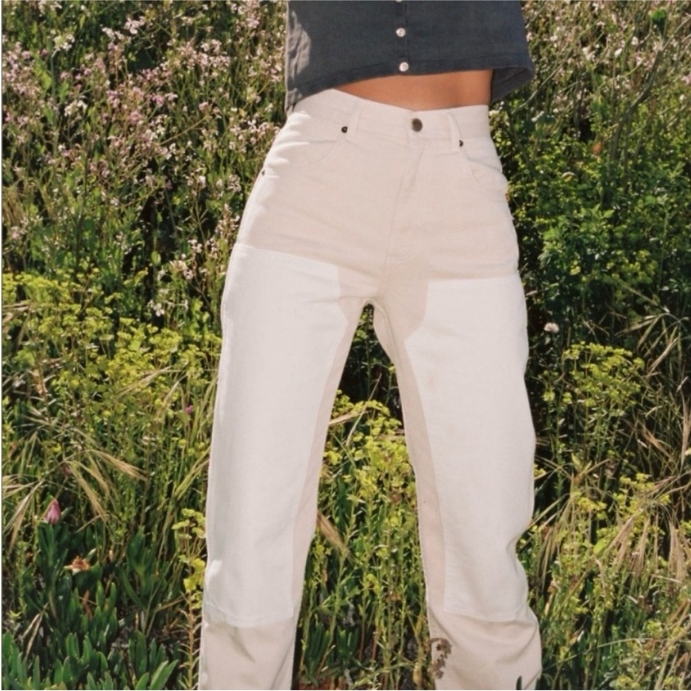 LOOKING FOR: Rudy Jude Color block Utility Pant in Salt sz 0